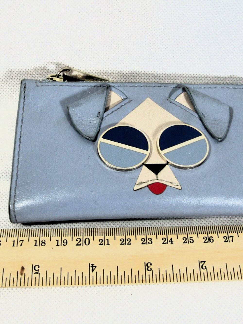 KATE SPADE PUPPY WALLET LOTS OF STORAGE SMALL BUT MIGHTY AND SUPER CUTE - Picture 2 of 8
